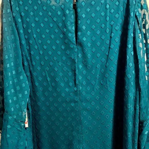 Teal Green Jessica Howard dress Plus size 18 - Picture 3 of 4